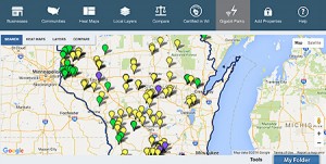 Wisconsin GigaBit Map