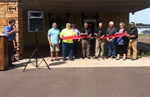 Ribbon cutting at Pat's Foods in Hurley in June 2016