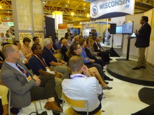 Participants in The Water Council’s BREW Accelerator Program made their business cases to investors and water industry representatives in a fast-paced pitch event at WEFTEC 2016.