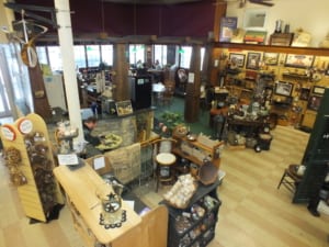 Interior view of Schroeder's Department Store