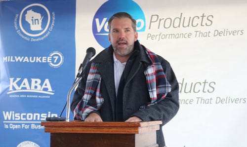 Vonco Products President Keith Smith says relocating from northern Illinois to Kenosha County was clearly in the company’s best long-term interests.