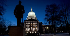 State Capitol Building in Madison, Wisconsin