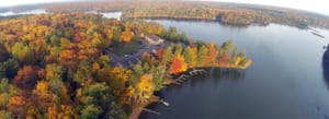 Fall at St. Germain Lake, Wisconsin