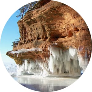Winter In Wisconsin: Apostle Island ice caves