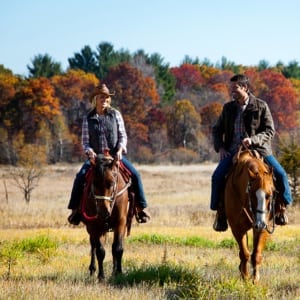Horseback riding in Wisconsin - Slinger